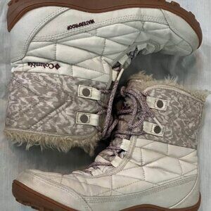 Womens size 9 Columbia waterproof Minx Shorty winter boots